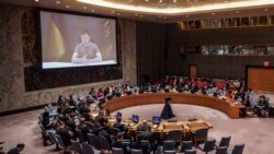 澤連斯基對聯合國安理會講話：徹底孤立俄羅斯