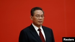 中国新二号人物、中共中央政治局常委李强。（路透社照片）