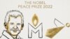 Le prix Nobel de la paix 2022 attribué à un trio ukrainien, russe et bélarusse