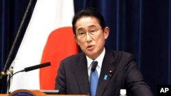 Thủ tướng Nhật Fumio Kishida.
