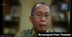 Nahar, Deputi Perlindungan Khusus Anak, Kementerian Pemberdayaan Perempuan dan Perlindungan Anak (KPPPA) (ss by Petrus Riski-VOA)