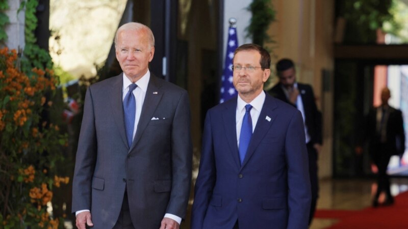 Biden Hosts Israel President Herzog