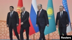 Учасники саміту "Центральна Азія - Росія", 14 жовтня 2022 року REUTERS/Turar Kazangapov