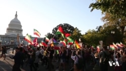 Xwepêşandan li Dij Rejîma Îranê li Washington Dom Dikin