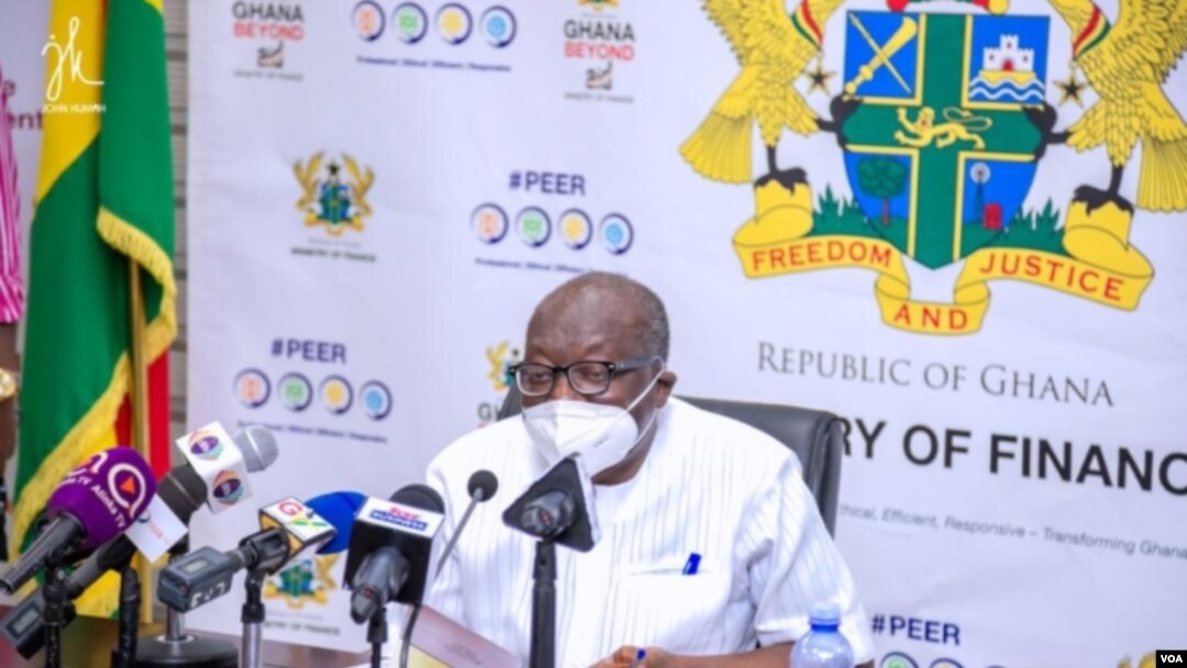 Umushikiranganji ajejwe ikigega w'igihugu ca Ghana, Ken Ofori-Atta,