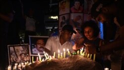斯里蘭卡民眾遊行 反對政府鎮壓抗議