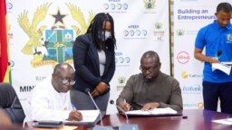 Ken-Ofori-Atta da tawaga IMF