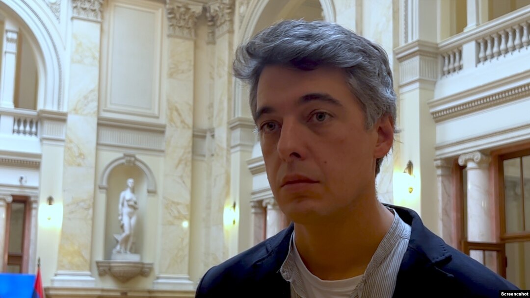 Đorđe Miketić, član opozicione poslaničke grupe "Moramo-Zajedno"