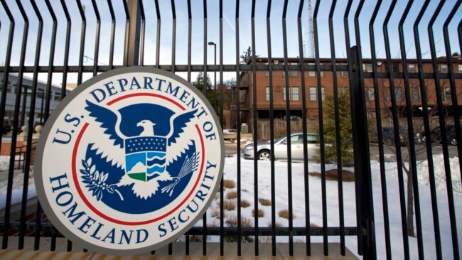 FILE - The headquarters of the U.S. Department of Homeland Security, which includes the Cybersecurity and Infrastructure Security Agency, is seen in northwest Washington, Feb. 25, 2015.