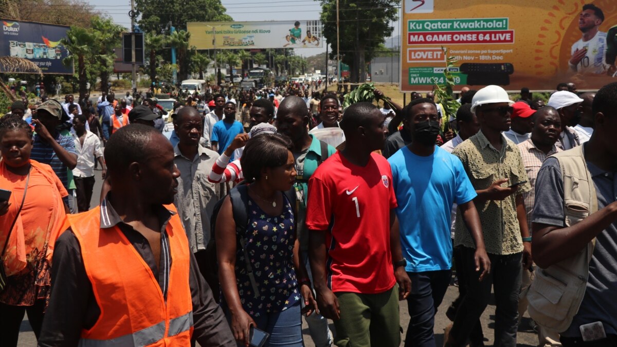 Malawians Protest High Cost of Living, Alleged Corruption - Vimarsana News