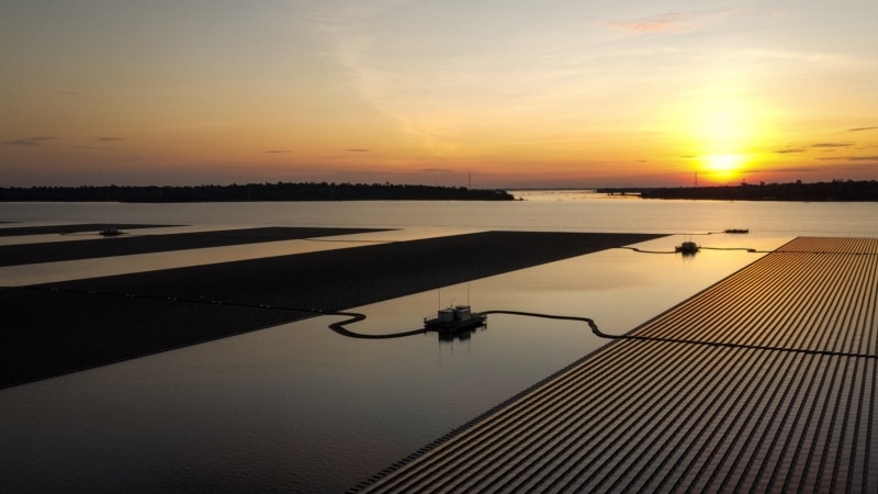 Something New Under the Sun: Floating Solar Panels 