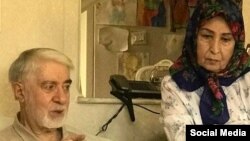  زهرا رهنورد و میرحسین موسوی 