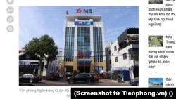Screenshot from Tienphong.vn