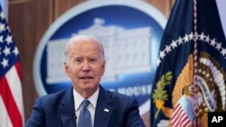 El presidente de Estados Unidos, Joe Biden, habla en la Cumbre sobre Prevención y Control de Incendios en la Casa Blanca el martes 11 de octubre de 2022.