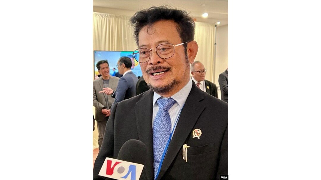 Menteri Pertanian Syahrul Yasin Limpo hadir di pameran "ODICOFF 2022" (One Day of Indonesian Coffee, Fruits, Floriculture) di Washington DC,pada 11 Oktober 2022. (Foto: Courtesy of VOA)