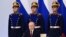 El presidente ruso, Vladimir Putin, asiste a una ceremonia para declarar la anexión de los territorios controlados por Rusia de cuatro regiones ucranianas de Donetsk, Lugansk, Kherson y Zaporizhzhia, en Moscú, Rusia, el 30 de septiembre de 2022.