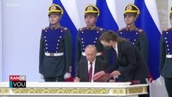 Putin Siyen yon Lwa Pou Anekse Ofisyèlman 4 Rejyon Ikrèn
