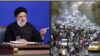 رییسی اعتراض ایرانی‌ها را 'اغتشاش' خواند از برخورد قاطعانه با آنان هشدار داد