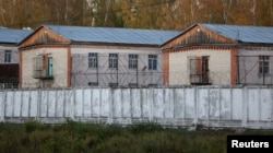 FILE - A view shows a penal colony where Russian opposition politician Alexey Navalny serves his jail term, in the Vladimir region, Russia, Oct. 7, 2022.