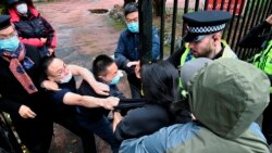涉襲擊香港示威者 中國駐曼徹斯特總領事館六名官員離開英國