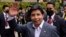 Foto Achiv: Prezidan Peruvyen Pedro Castillo salye moun nan Lima, Pewou, 29 Out, 2022. 