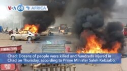 VOA60 Africa - Dozens killed in Chad protests