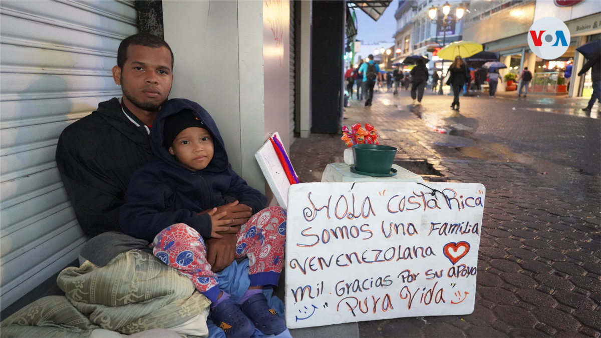 El dilema de los migrantes venezolanos varados en Costa Rica