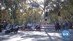 Global Demonstrations as Supporters Call For 'Freedoms in Iran'