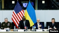 Засідання Контактної групи з оборони України, 12 жовтня 2022 року, Брюссель. REUTERS/Yves Herman