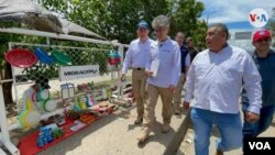 El director de Migración Colombia, Fernando García, visitó la frontera colombo-venezolana, el viernes 7 de octubre. [Foto: Hugo Echeverry, VOA]