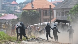 Affrontement entre de jeunes guinéens et les forces de l'ordre