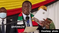 UMongameli Emmerson Mnangagwa 