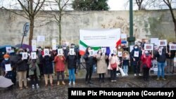 تجمع در پاریس و درخواست برای آزادی بنجامین بریر