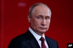 FILE -Rais wa Russia Vladimir Putin