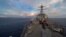 ເຮືອພິຄາດ USS Dewey (DDG 105) ປະເພດ Arleigh-burke ເດີນທາງໄປທະເລຈີນໃຕ້. 6 ພຶດສະພາ 2017.