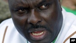 The former governor of Nigeria's oil rich Delta State, James Ibori (File Photo)