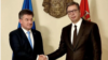 Specijalni izaslanik EU za dijalog Miroslav Lajčak i predsednik Srbije Aleksandar Vučić (Instagram)