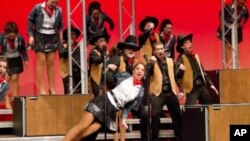 'Touch of Class' competes in the Central Virginia Show Choir Invitational in Richmond on March 5, 2011.