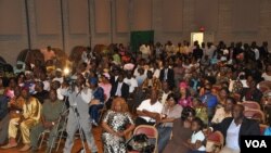 Africans from Liberia's Grand Gedeh County at one of their gatherings in the United States