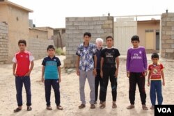 In this village in the Khazir area of Iraqi Kurdistan, the children speak Arabic but identify as Kurdish and are missing their friends and neighbors who are Arabs unable to come home, May 30, 2018. (H. Murdock/VOA)