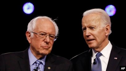 Prediksi Super Tuesday Biden Menangkan 10 Sanders 4