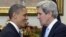 President Barack Obama (L) shakes hands with Sen. John Kerry as he announces his nomination of Kerry as the next secretary of state, in the Roosevelt Room of the White House in Washington, December 21, 2012.