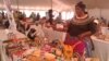 FILE: Women displaying their wares at the Zimbabwe-South Africa Trade Fair in South Africa. (Photo: Benedict Nhlapho)