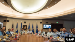 印太地區國家空軍指揮官在夏威夷出席第11屆空軍指揮官研討會（美國空軍照片）