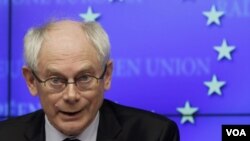 Le président de l'UE, Herman Van Rompuy.