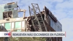 Continúa remoción de escombros en áreas diezmadas por huracán Milton