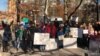 Ekološki protest i u Njujorku: Rio Tinto marš sa Drine - SNS marš sa vlasti