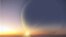 Drawing of how exoplanet 'PH2 b' might look from its moon (Univ. Oxford/Haven Giguere)