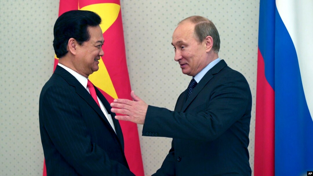 Thủ tướng Việt Nam Nguyễn Tấn Dũng và Tổng thống Nga Vladimir Putin.
