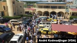 Les locaux du Palais de justice de N'Djamena, Tchad, le 4 octobre 2019. (VOA/André Kodmadjingar)